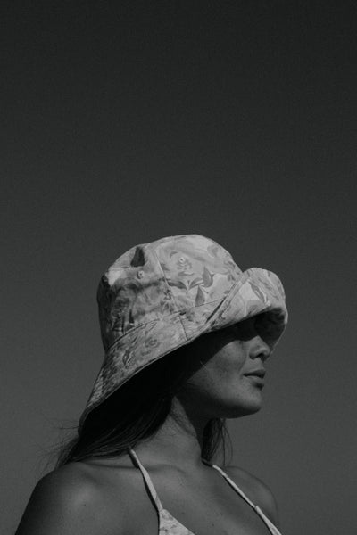 RHYTHM MIMOSA FLORAL BUCKET HAT - IVORY