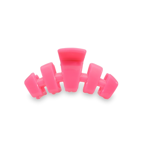 TELETIES HAIR CLIPS TINY - HOT PINK