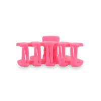 TELETIES HAIR CLIPS TINY - HOT PINK