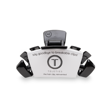 TELETIES HAIR CLIPS MEDIUM - BLACK