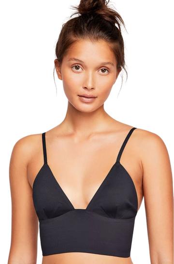 FREE PEOPLE SAGE LONGLINE BRALETTE - BLACK 3299