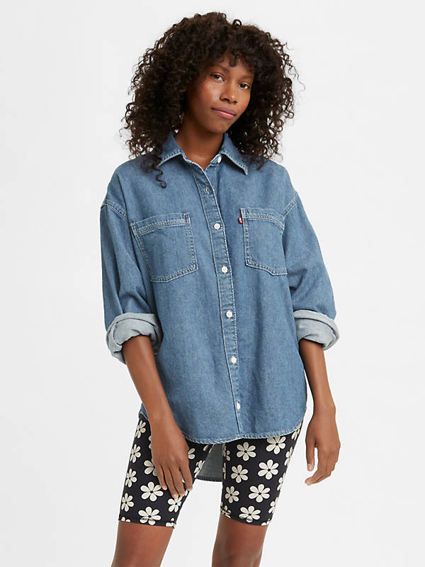 LEVIS REMI UTILITY SHIRT - QUITE FRANKLY 0000