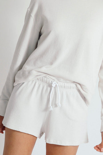 PERFECT WHITE TEE THE LAYLA SWEATSHORTS - SUGAR B12