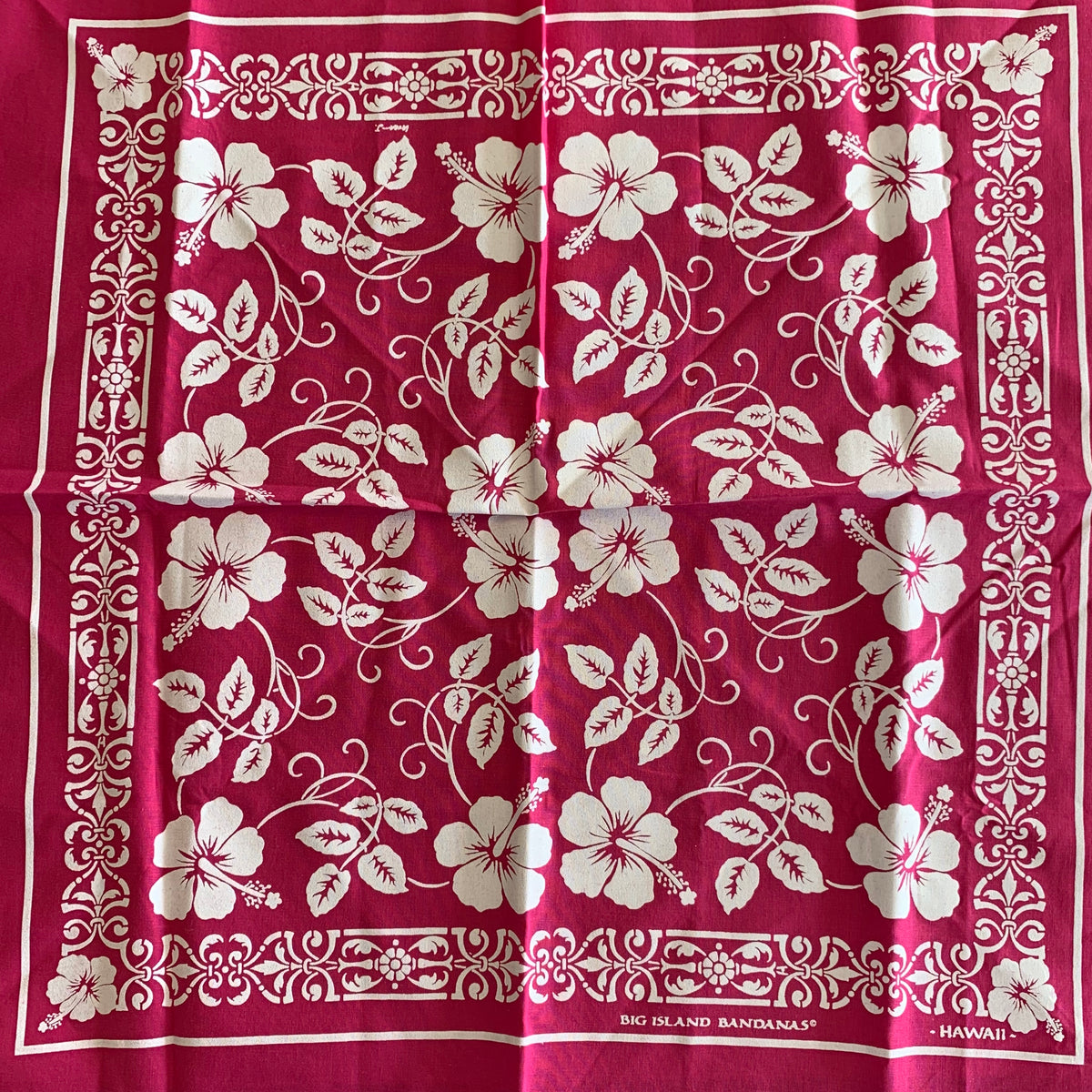 HIBISCUS BANDANA - PINK