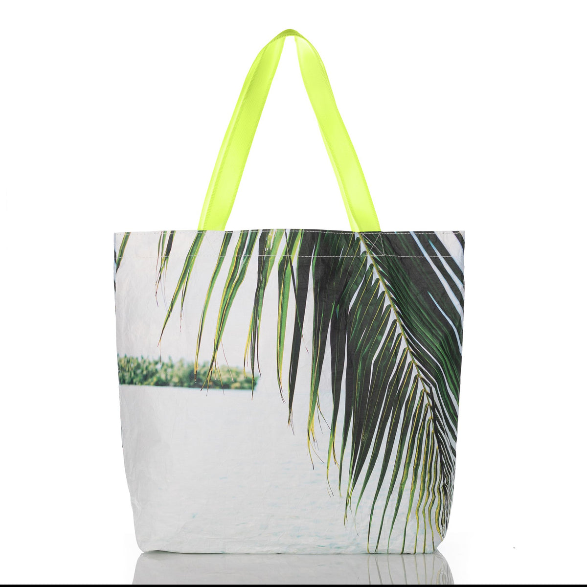 ALOHA COLLECTION REVERSIBLE TOTE / TAHAA PALM