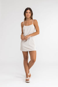 RHYTHM CLASSIC SLIP DRESS - OAT