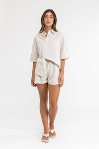 RHYTHM CLASSIC LOUNGE SHIRT - OAT