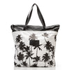 ALOHA COLLECTION DAY TRIPPER / COCO PALMS / BLACK
