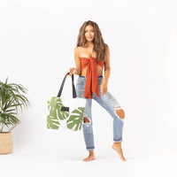ALOHA COLLECTION DAY TRIPPER / MONSTERA / SEAWEED