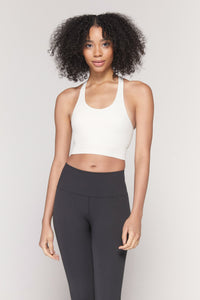 SPIRITUAL GANGSTER ATHENA CROP TANK -CRM