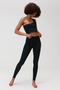SPIRITUAL GANGSTER LOVE SCULPT SEAMLESS LEGGING - BLACK
