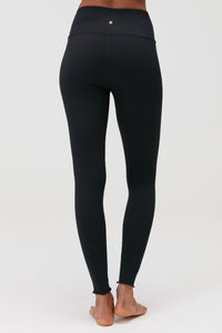 SPIRITUAL GANGSTER LOVE SCULPT SEAMLESS LEGGING - BLACK