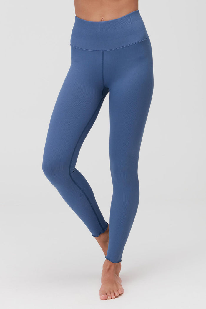 SPIRITUAL GANGSTER LOVE SCULPT SEAMLESS LEGGING - DUSTY DENIM