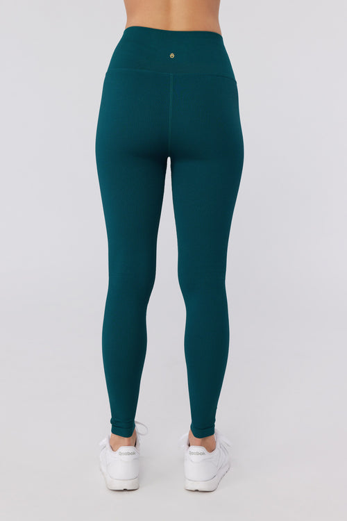 SPIRITUAL GANGSTER LOVE SCULPT SEAMLESS LEGGING - PINE