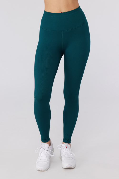 SPIRITUAL GANGSTER LOVE SCULPT SEAMLESS LEGGING - PINE
