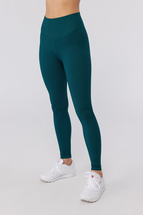 SPIRITUAL GANGSTER LOVE SCULPT SEAMLESS LEGGING - PINE