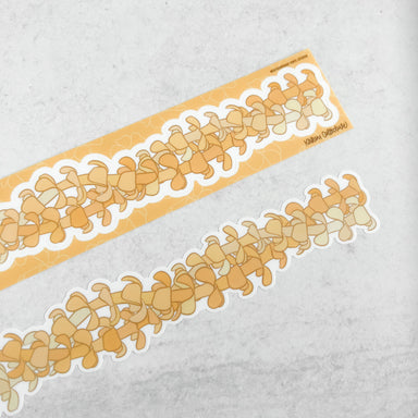 KAKOU COLLECTIVE LEI WRAP VINYL STICKER - TWIST PUAKENIKENI