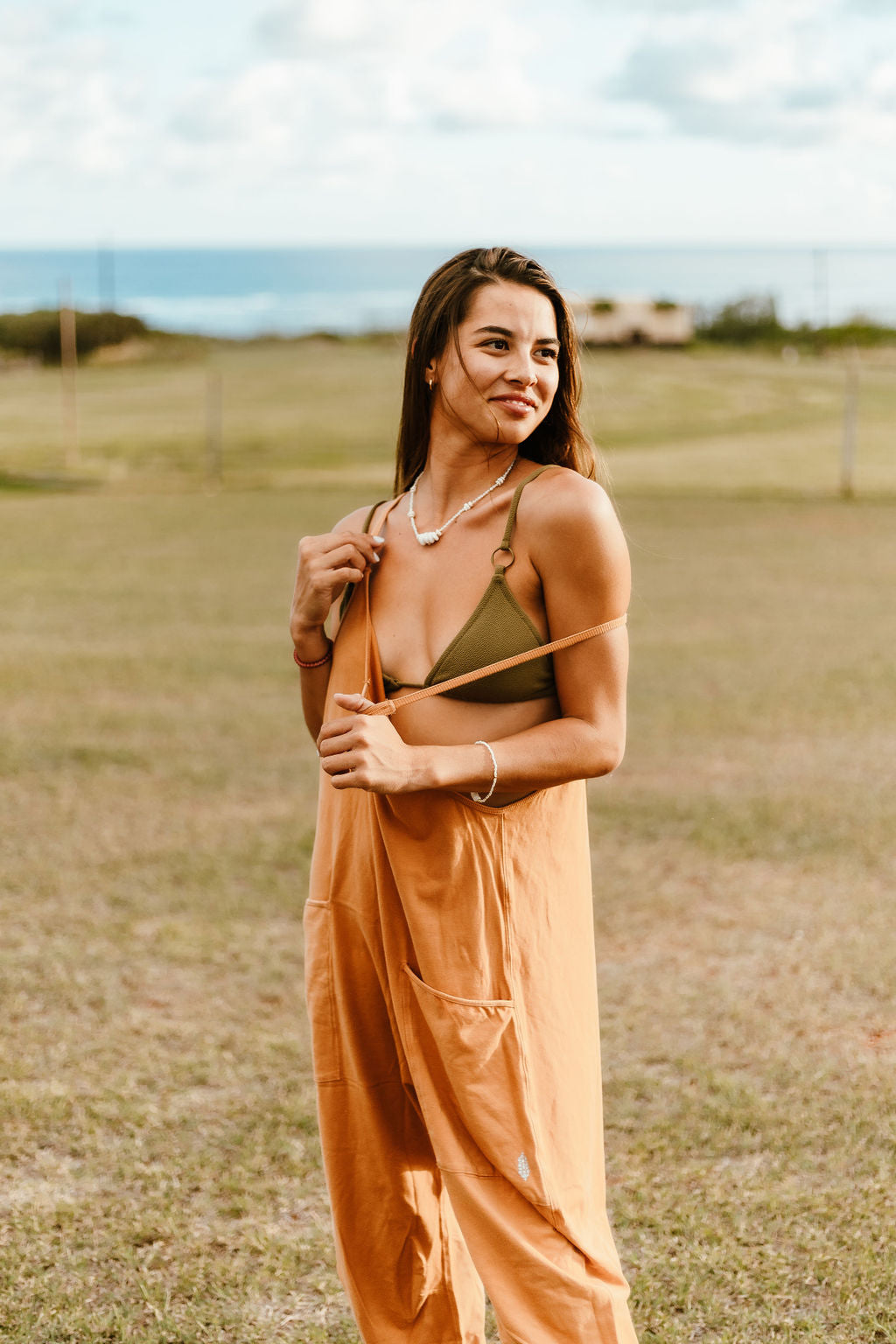FREE PEOPLE MOVEMENT HOT SHOT ONESIE - TOASTED COCONUT 9677 – Work