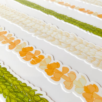 KAKOU COLLECTIVE LEI PUAKENIKENI STICKER