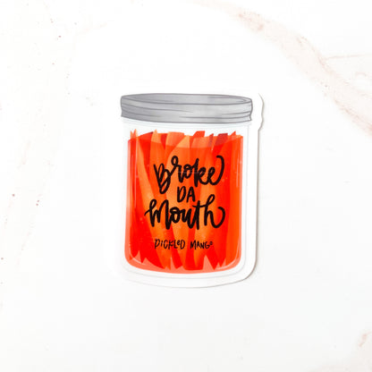 KAKOU COLLECTIVE LI HING PICKLED STICKER