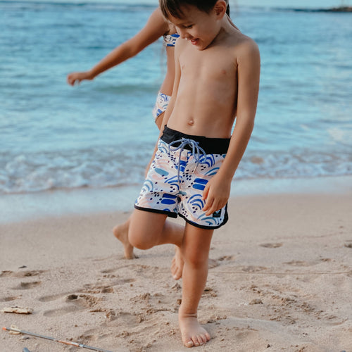 BANX & LUX MANOA BOARDSHORT - FINGER PAINT