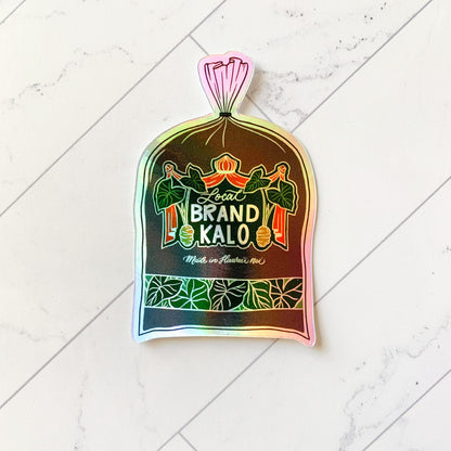 KAKOU COLLECTIVE POI BAG HOLOGRAPHIC STICKER