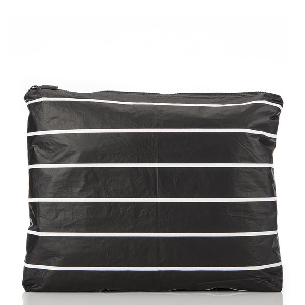 ALOHA COLLECTION MAX / PINSTRIPE / WHITE ON BLACK