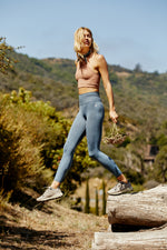Free People NEW FP Movement 7/8 Length Good Karma Leggings in Blue Spruce -  XS/S - $49 (37% Off Retail) - From Awesome