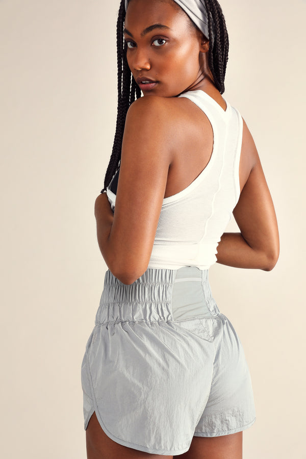 FREE PEOPLE MOVEMENT THE WAY HOME SHORT - GREY 8291