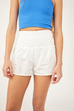 FREE PEOPLE MOVEMENT THE WAY HOME SHORT - OPTIC WHITE 8291