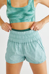 FREE PEOPLE MOVEMENT THE WAY HOME SHORT - BAYSIDE BLUE 8291