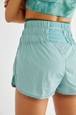 FREE PEOPLE MOVEMENT THE WAY HOME SHORT - BAYSIDE BLUE 8291