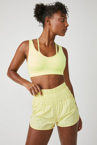 FREE PEOPLE MOVEMENT THE WAY HOME SHORT - LEMON VERBENA 8291
