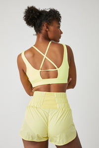 FREE PEOPLE MOVEMENT THE WAY HOME SHORT - LEMON VERBENA 8291