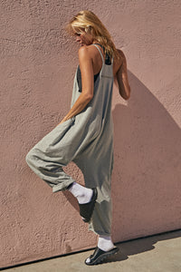 FREE PEOPLE MOVEMENT HOT SHOT ONESIE - HEATHER GREY 9677