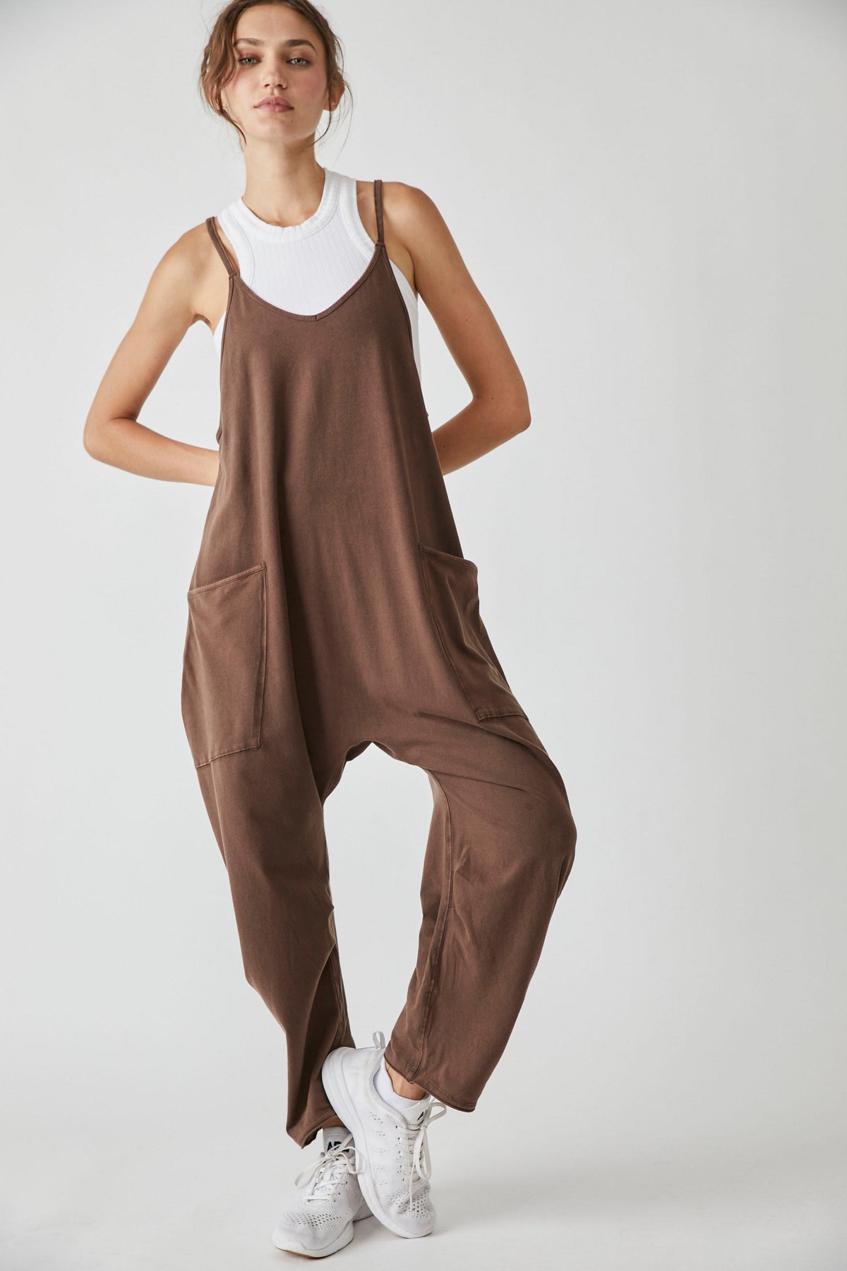 FREE PEOPLE MOVEMENT HOT SHOT ONESIE - WILD MUSTANG 9677