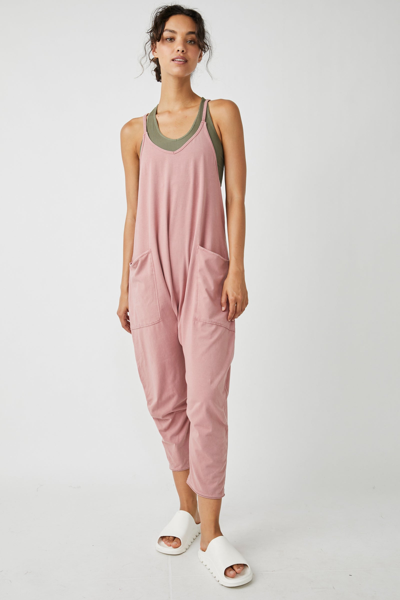 FREE PEOPLE MOVEMENT HOT SHOT ONESIE - MAUVE MERLOT 9677 – Work It Out