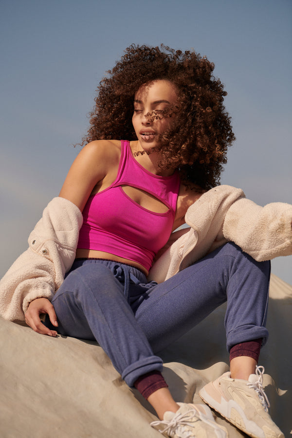 FREE PEOPLE MOVEMENT WITNESS THE FITNESS - MAGENTA DISCO 7522