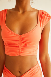 FREE PEOPLE MOVEMENT BREATHE DEEPER CAMI - MORNING BURST 5794