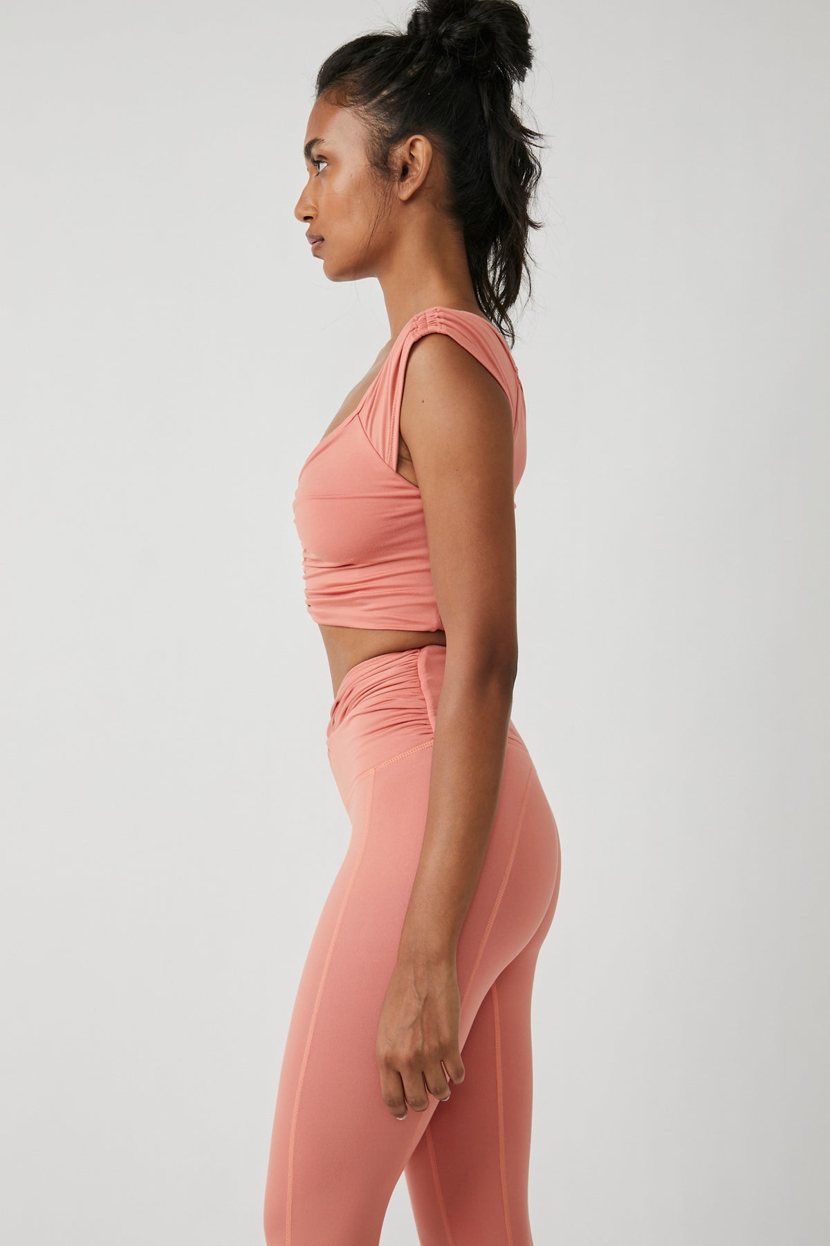 FREE PEOPLE MOVEMENT BREATHE DEEPER CAMI - CRUSH BLUSH 5794