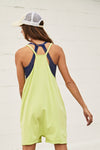 FREE PEOPLE MOVEMENT HOT SHOT ROMPER - LIMELIGHT 5587