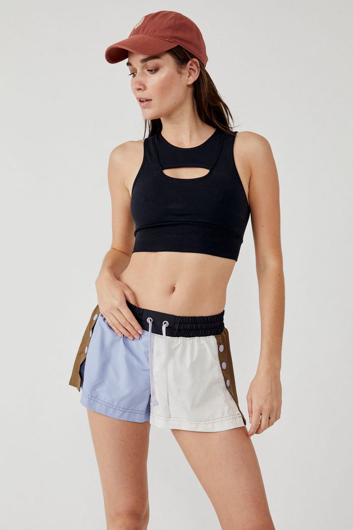 FREE PEOPLE MOVEMENT INVIGORATE SHORT CBLOCK - SKYLINE COMBO 6528