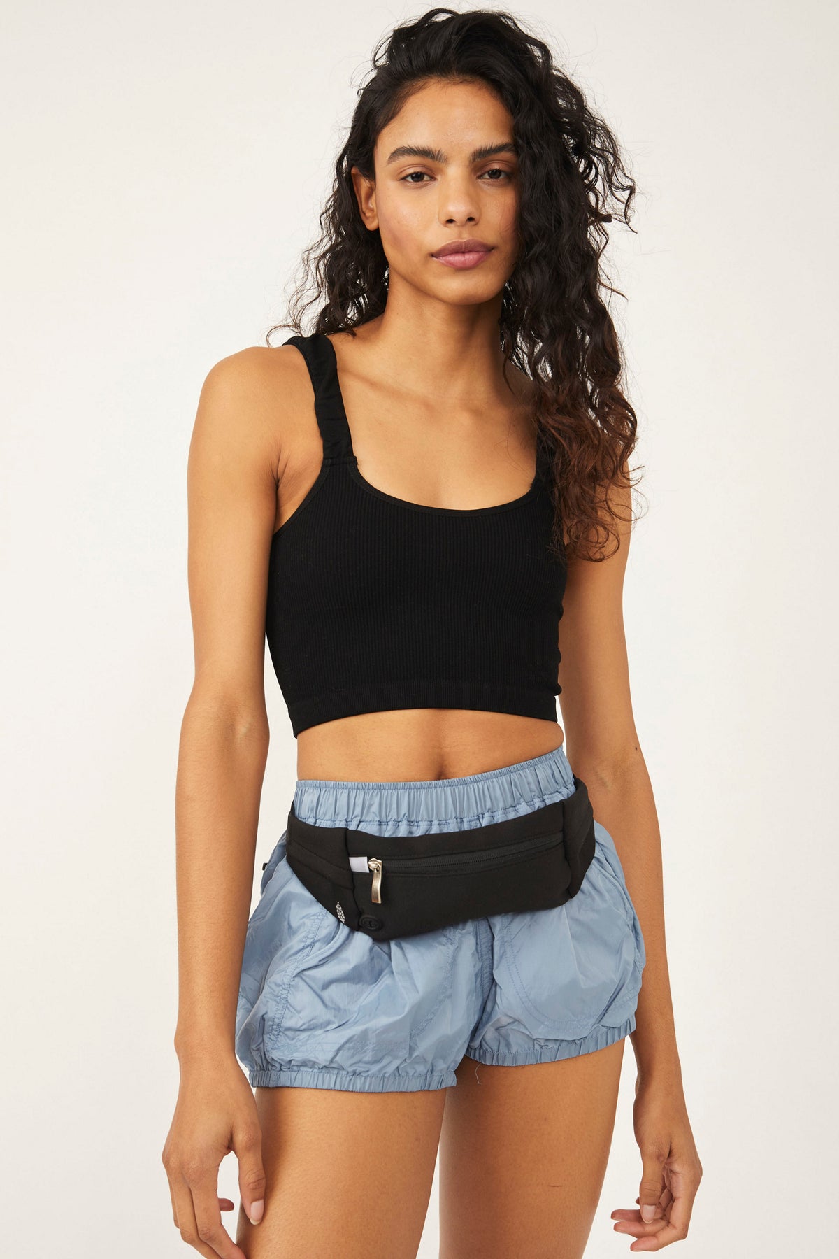 FREE PEOPLE MOVEMENT FREE THROW FASHION CAMI - BLACK 1561