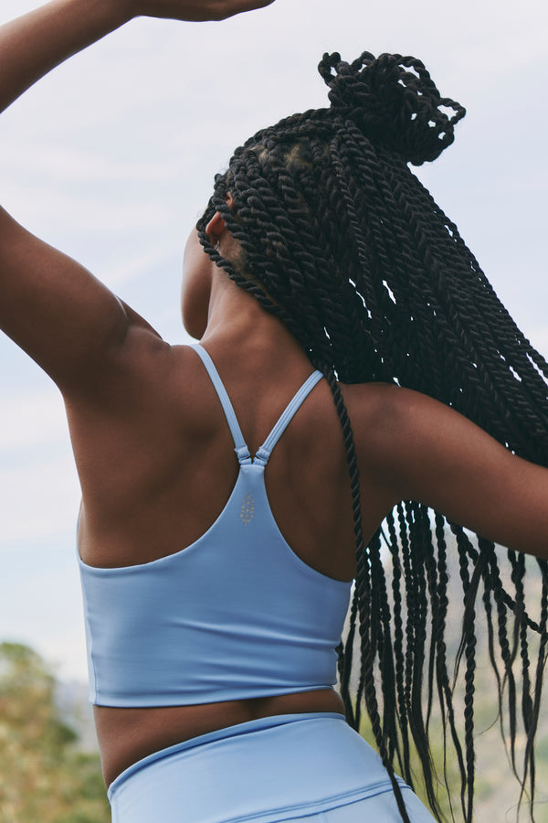 FREE PEOPLE MOVEMENT CANT GET ENOUGH CAMI - BLUEMOON QUARTZ 4071