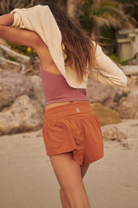 FREE PEOPLE TAKE FIVE SHORT - MYRRH 6261