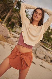 FREE PEOPLE TAKE FIVE SHORT - MYRRH 6261