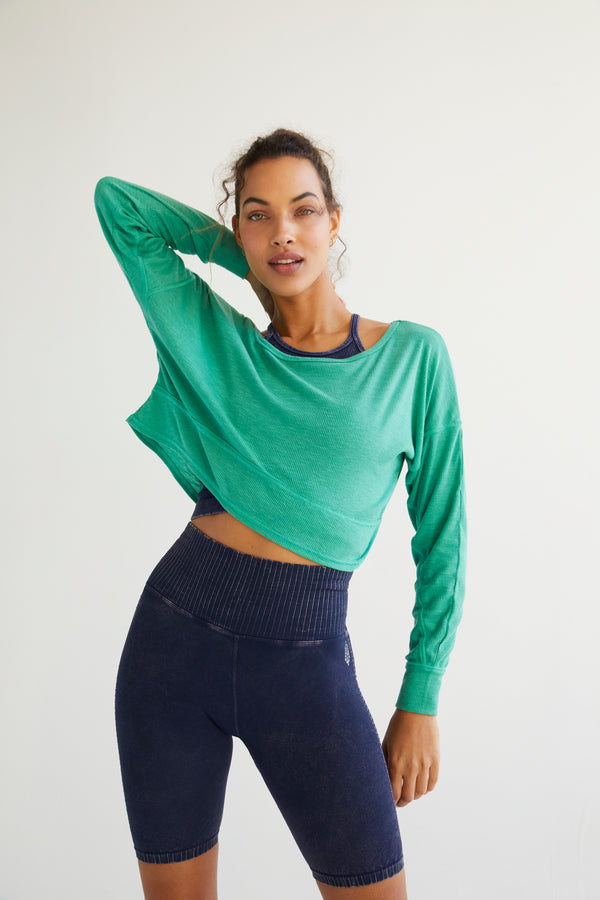 FREE PEOPLE MOVEMENT SET THE PACE LAYER - JEWEL JADE 9861