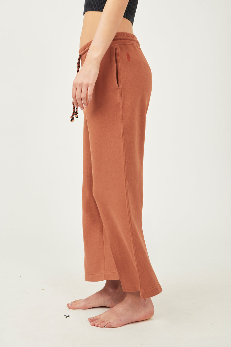 FREE PEOPLE MOVEMENT SUMMER TIDE PANT - SPICED COPPER 1263
