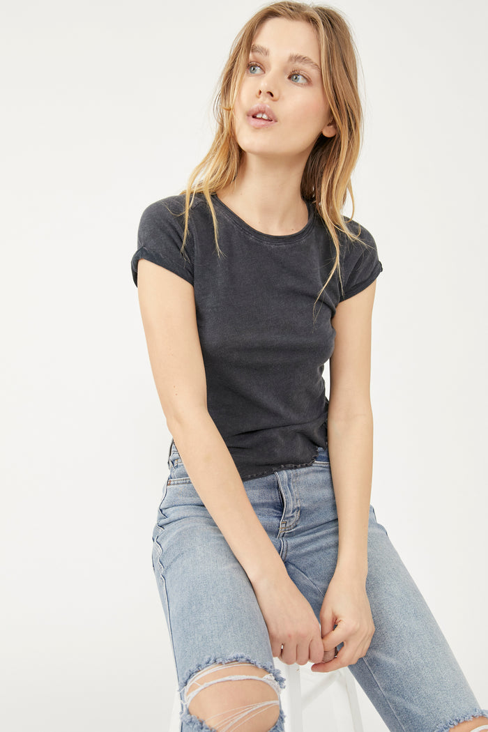 FREE PEOPLE BE MY BABY - BLACK 0858