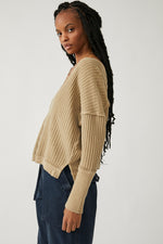 FREE PEOPLE NEW MAGIC THERMAL - GOLDEN OLIVE